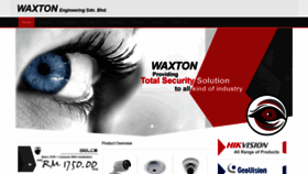 What Waxtonit.com.my website looked like in 2019 (4 years ago)