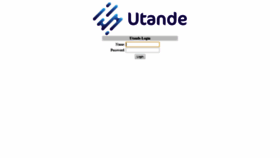 What Webmail1.utande.co.zw website looked like in 2019 (4 years ago)