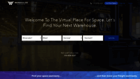 What Warehouseexchange.com website looked like in 2019 (4 years ago)