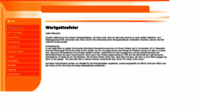 What Wortgottesfeier.npage.de website looked like in 2019 (4 years ago)