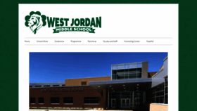 What Westjordanmiddle.org website looked like in 2019 (4 years ago)