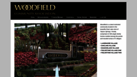 What Woodfieldcommunity.net website looked like in 2019 (4 years ago)
