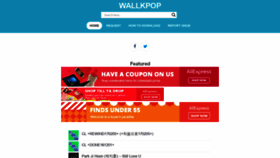 What Wallkpop.com website looked like in 2019 (4 years ago)