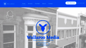What Wallaroomedia.com website looked like in 2019 (4 years ago)