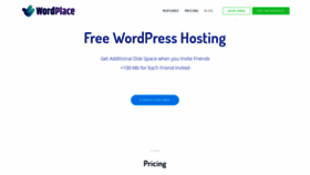 What Wordplace.io website looked like in 2019 (6 years ago)