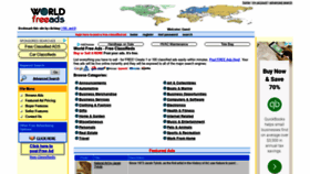 What Worldfreeads.com website looked like in 2019 (4 years ago)