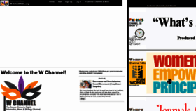 What Wchannel.org website looked like in 2019 (4 years ago)