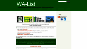 What Wa-list.com website looked like in 2019 (4 years ago)