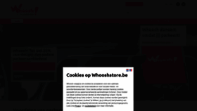 What Whooshstore.be website looked like in 2019 (4 years ago)