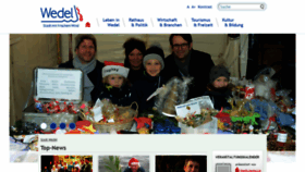 What Wedel.de website looked like in 2019 (4 years ago)