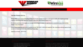 What Wirelessworks.biz website looked like in 2019 (4 years ago)