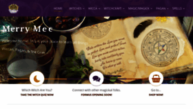 What Wisewitchesandwitchcraft.com website looked like in 2019 (4 years ago)