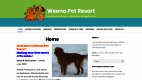 What Weonapetresort.com website looked like in 2019 (4 years ago)