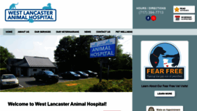 What Westlancasterah.com website looked like in 2019 (4 years ago)