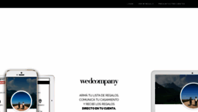 What Wedcompany.com website looked like in 2019 (4 years ago)