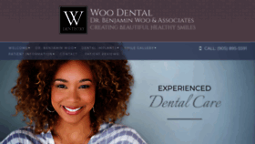 What Woodental.com website looked like in 2019 (4 years ago)