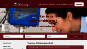 What Werkenindegezondheidszorg.be website looked like in 2019 (4 years ago)