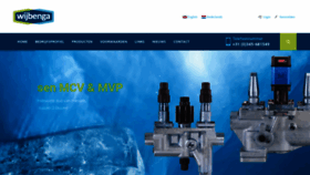 What Wijbenga.nl website looked like in 2019 (6 years ago)