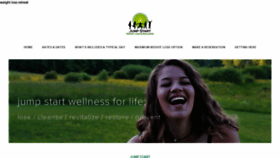 What Weightlossretreat.com website looked like in 2019 (4 years ago)