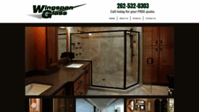 What Wingspanglass.com website looked like in 2019 (4 years ago)