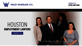 What Wiley-wheeler.com website looked like in 2019 (4 years ago)