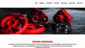 What Wicked-hardware.com website looked like in 2019 (4 years ago)