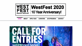 What Westfestdance.com website looked like in 2019 (4 years ago)