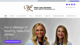 What Westlakedentalcare.com website looked like in 2019 (4 years ago)