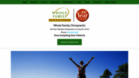 What Wholefamilyofcary.com website looked like in 2019 (4 years ago)
