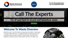 What Waste-diversion.ca website looked like in 2019 (4 years ago)