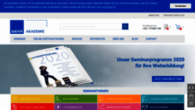 What Weka-akademie.at website looked like in 2019 (4 years ago)