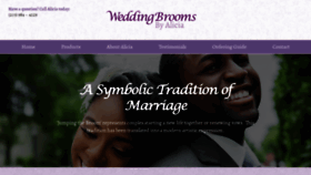 What Weddingbroomdesigns.com website looked like in 2019 (4 years ago)