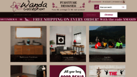 What Wanda-collection.co.uk website looked like in 2019 (4 years ago)