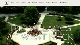 What Westneckvillages.com website looked like in 2019 (4 years ago)
