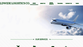 What Worldwidelogistics.com website looked like in 2019 (4 years ago)