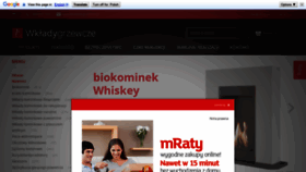 What Wkladygrzewcze.pl website looked like in 2019 (4 years ago)