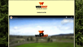 What Webjoist.com website looked like in 2019 (4 years ago)
