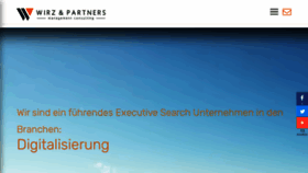 What Wirz-partners.ch website looked like in 2019 (4 years ago)