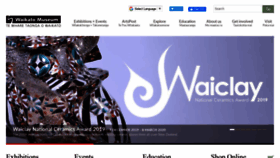 What Waikatomuseum.co.nz website looked like in 2019 (4 years ago)