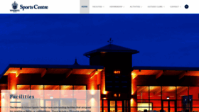 What Warwickschoolsportscentre.org website looked like in 2019 (4 years ago)