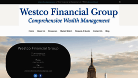 What Westcofinancialgroup.com website looked like in 2019 (4 years ago)