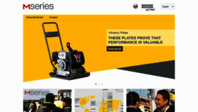 What Wackerneuson-mseries.com website looked like in 2019 (4 years ago)