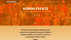 What Wnmdkids.org website looked like in 2019 (4 years ago)
