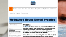 What Wedgwood-house.com website looked like in 2019 (4 years ago)