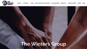 What Wintersgroup.com website looked like in 2019 (4 years ago)