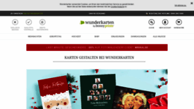 What Wunderkarten.de website looked like in 2019 (4 years ago)