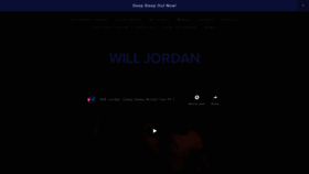 What Willjordanmusic.com website looked like in 2019 (4 years ago)