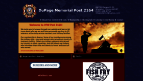 What Wheatonvfw.org website looked like in 2019 (4 years ago)