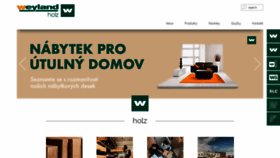 What Weylandholz.cz website looked like in 2019 (4 years ago)