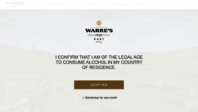What Warre.com website looked like in 2019 (4 years ago)
